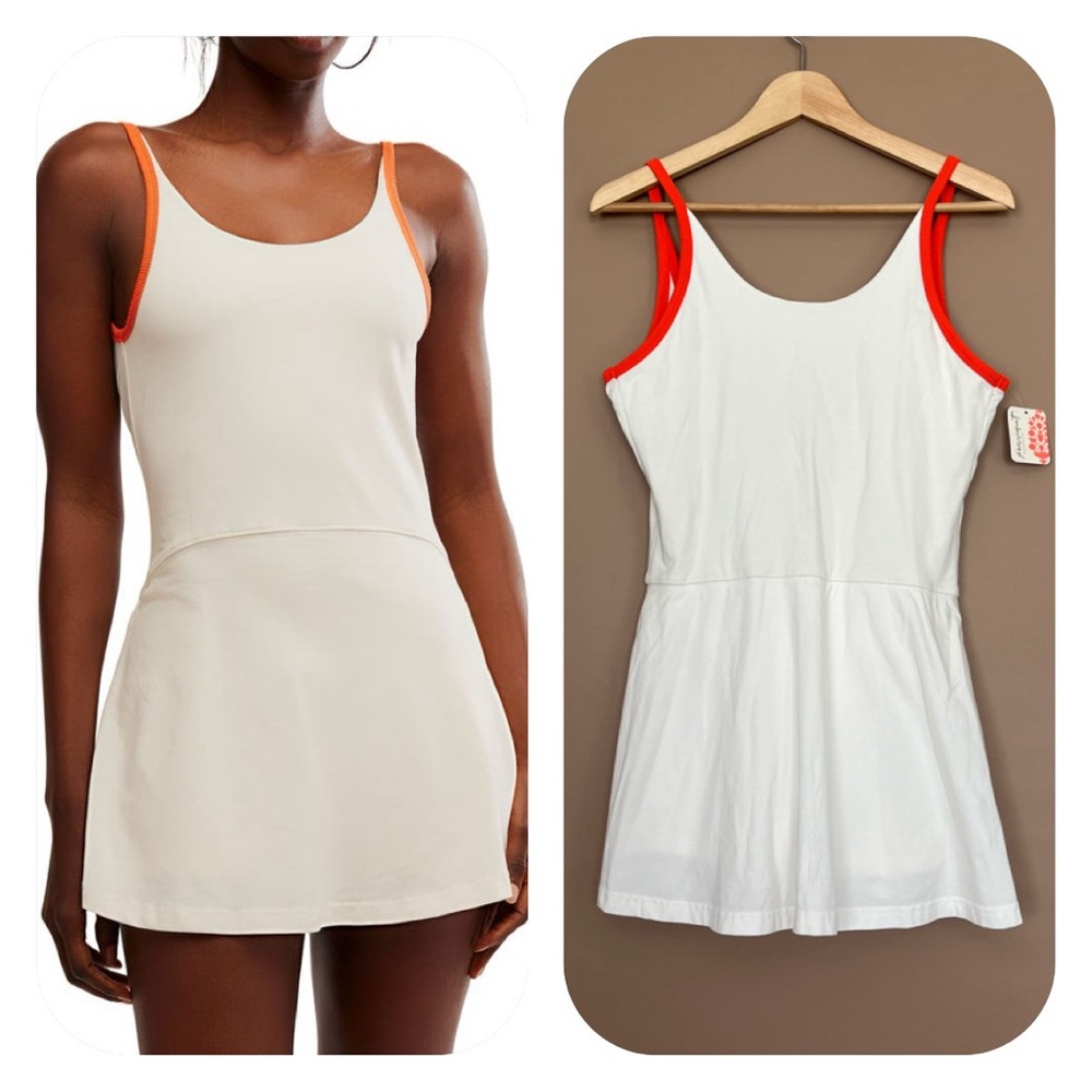 {FP Movement} Hot Shot Stretch Cotton Skortsie Dress - Womens Small - NWT